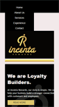 Mobile Screenshot of incentarewards.com